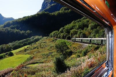 Train Flåmsbana - Norvège  - Europe