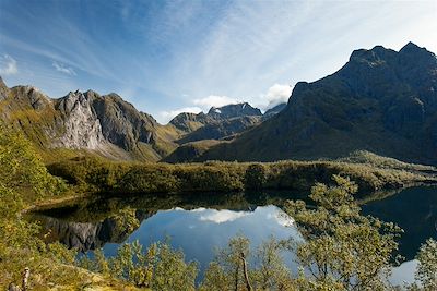 © Quentin Gaudillière - Fiskfjordvatnet, parc national de Møysalen - Lofoten - Norvège Fiskfjordvatnet, parc national de Møysalen - Lofoten - Norvège