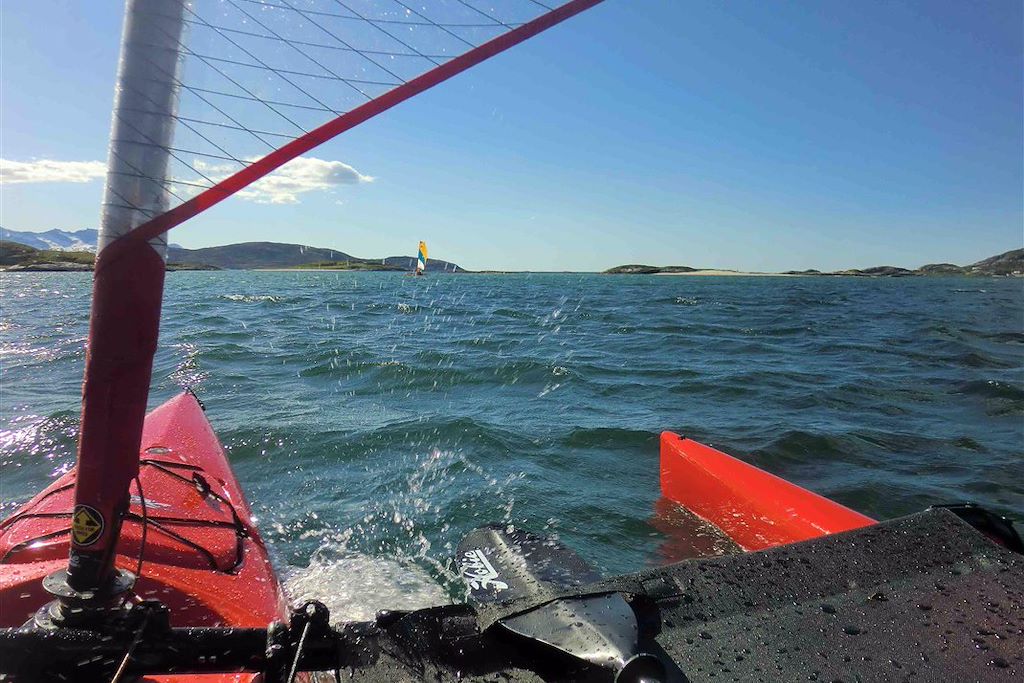 Image Kayak Tromso - Balade Îles De Norvège - Kayak À Voile À Tromso Et Sommarøy