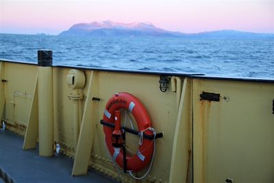 Navigation dans la région de Tromso - Norvège