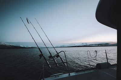 Pêche en pleine mer sur un bateau - Norvège