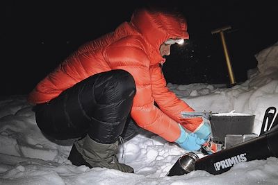 Bivouac - Raid à ski - Finnmarksvidda (plateau du Finnmark) - Norvège