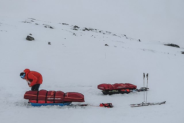 Voyage Initiation au raid polaire en Norvège