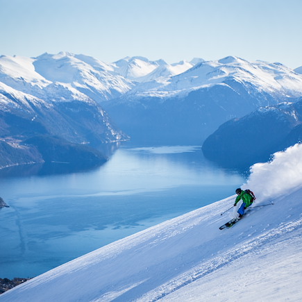 Ski de randonnée Norvège Région des fjords