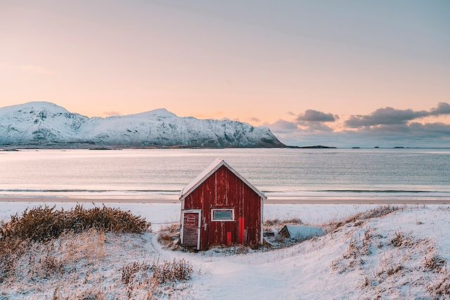 Raquette Norvège Iles Lofoten