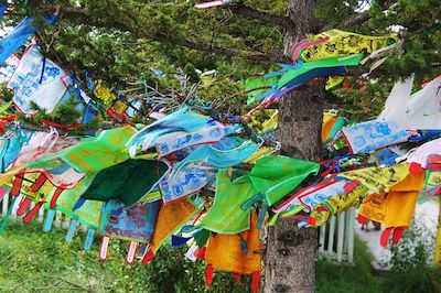 Le temple Datsan d'Ivolguinsk près de Oulan-Oude - Russie