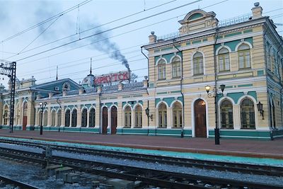 Gare d'Irkoutsk - Sibérie - Russie