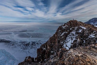 Voyage sur le lac Baïkal en hiver - Sibérie - Russie