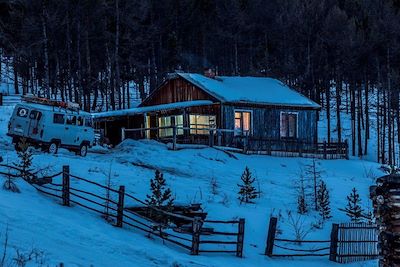 Voyage sur le lac Baïkal en hiver - Sibérie - Russie