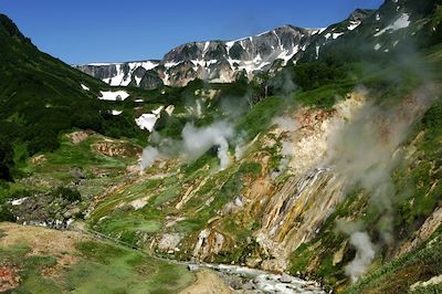 La vallée de Geysers au Kamchatka - Russie