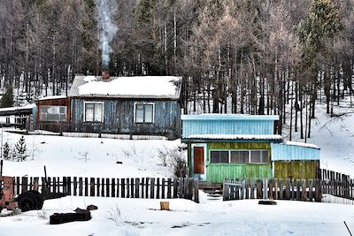 Au bord du lac Baïkal - Russie