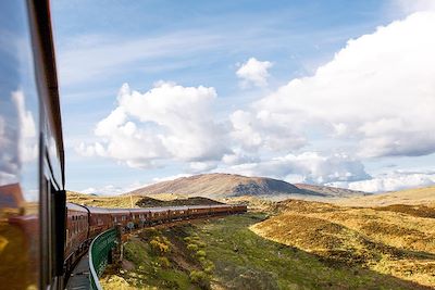 © MALLET Jean-François / Hemis.fr - Train royal Scotman - Ecosse - Royaume-Uni Train royal Scotman - Ecosse - Royaume-Uni