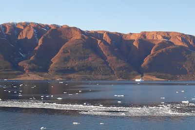 Le Rodefjord au fond du Scoresby sund - Groenland