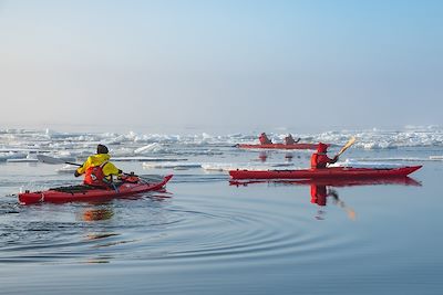 Kayak au Pôle Nord 