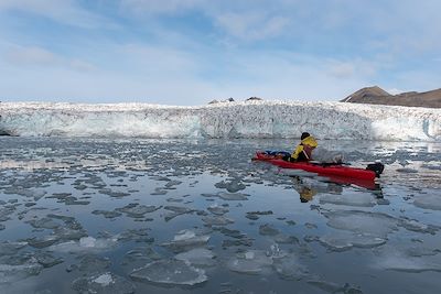 Kayak et canoë Spitzberg