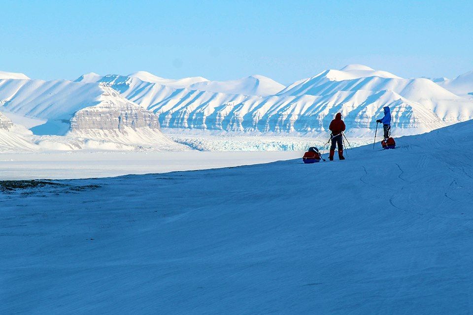 Raid à ski et pulka aux portes du pôle Nord