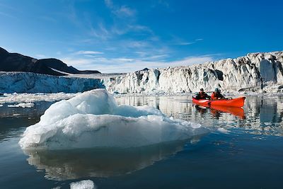 Kayak et canoë Spitzberg