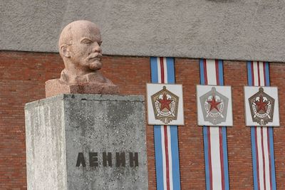 Buste de Lénine - Pyramiden - Spitzberg - Norvège