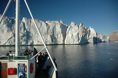 Le glacier Langoysund - Spitzberg - Norvège