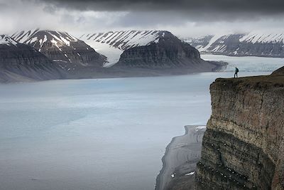 Vue depuis Fjordnibba - Spitzberg - Norvège