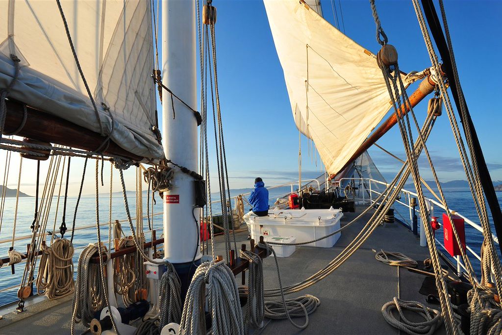 Image Croisière vieux gréement - Spitzberg - Eté arctique - Côte Ouest