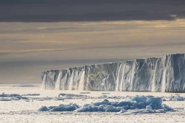 Iceberg tabulaire - Spitzberg