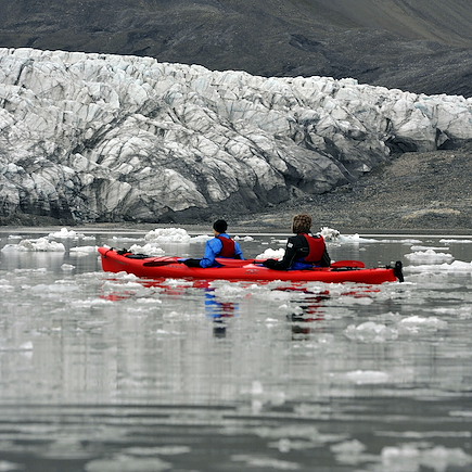 Kayak et canoë Spitzberg