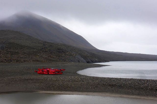 Kayak et canoë Spitzberg
