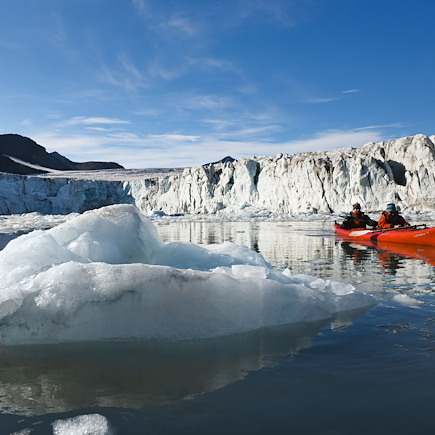 Kayak et canoë Spitzberg
