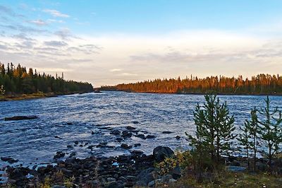 Île Pitkäsaari - Laponie - Suède