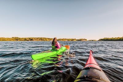 Kayak et canoë Suède