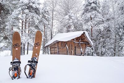 © Edwige Carron - Ski altaï - Laponie - Suède Ski altaï - Laponie - Suède