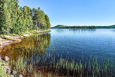 Lac - Vasterbotten - Norrland - Laponie - Suède