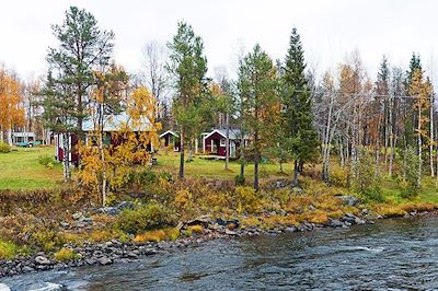 La rivière Muonio - Suède