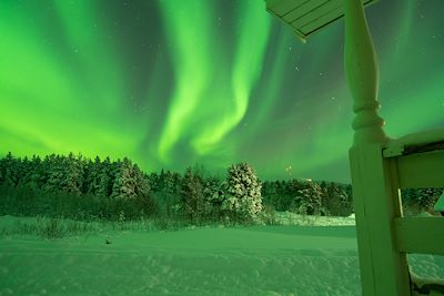 Aurore boréale - Laponie - Suède