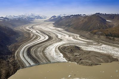© Nathalie Neyrolles - Glacier - Parc national de Kluane - Yukon - Canada Glacier - Parc national de Kluane - Yukon - Canada