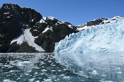 Glacier Holgate - Péninsule de Kenai - Alaska - États-Unis 