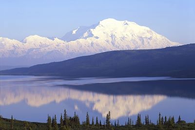 © Aramark - Mont McKinley - Denali National Park - Alaska - Etats-Unis Mont McKinley - Denali National Park - Alaska - Etats-Unis