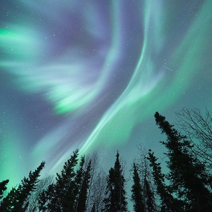 Aurores boréales Etats-Unis Alaska