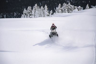 Motoneige - Alaska - Etats-Unis