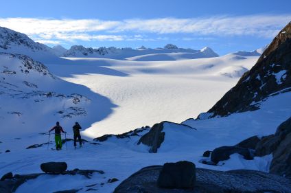 Ski et voile dans les Alpes de Lyngen