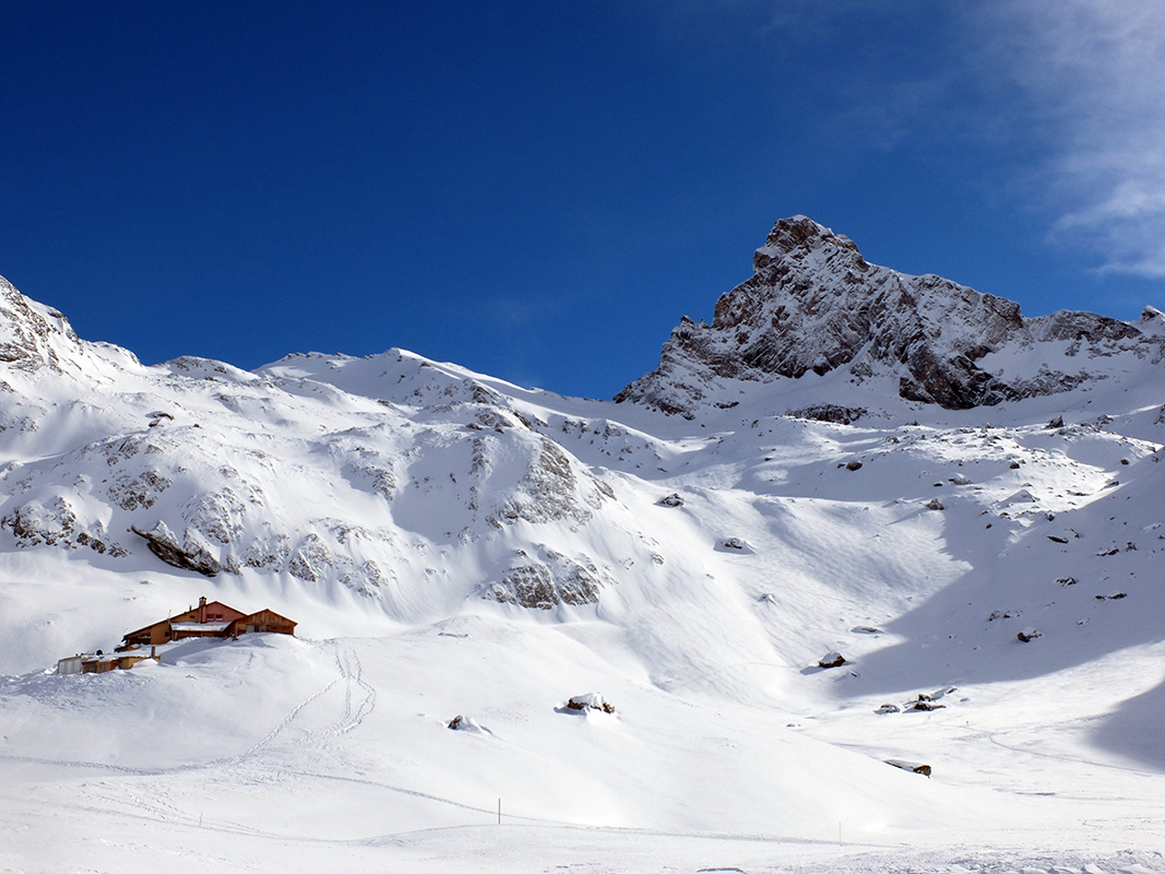 Refuge de la Blanche dans le Queyras ©Marc Laurans