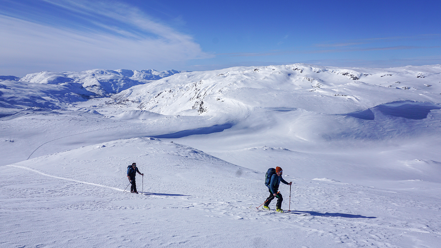 Ski de randonnée à Upsete ©Edwige Carron