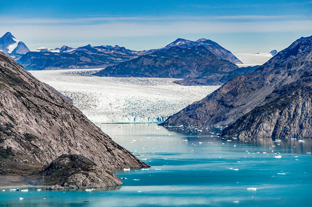 Glacier Narsarsuaq au Groenland ©David_Gonz_lez_Rebollo/Istock