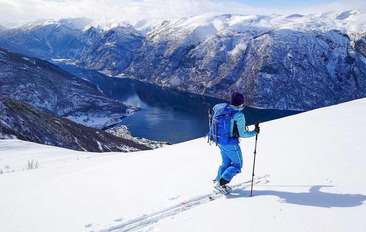 Voyager à ski et en train : comme un Norvégien 